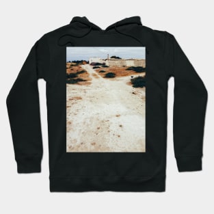 One Chicken in Dry North African Countryside Hoodie